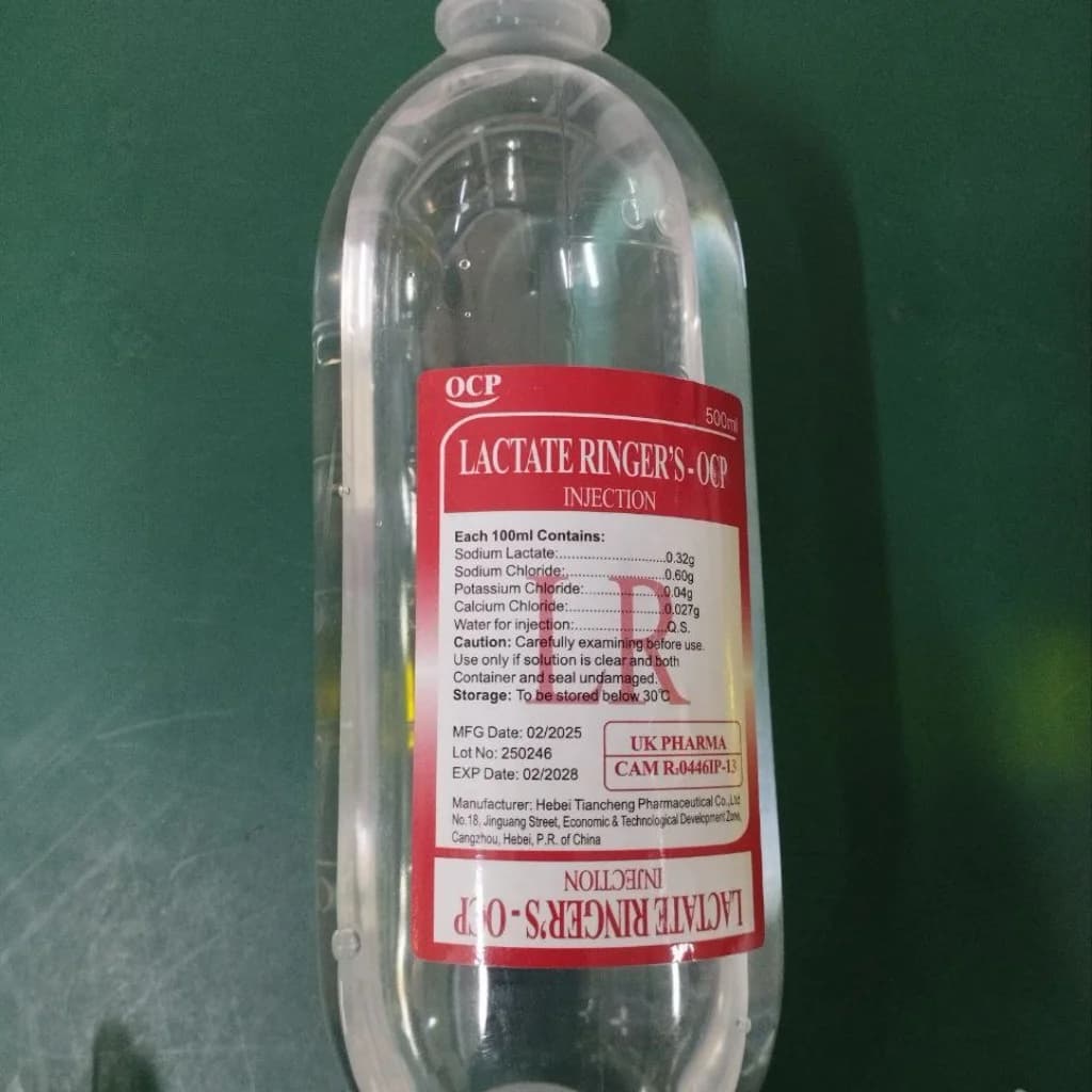 Lactate Ringer's-OCP Injection 500ml