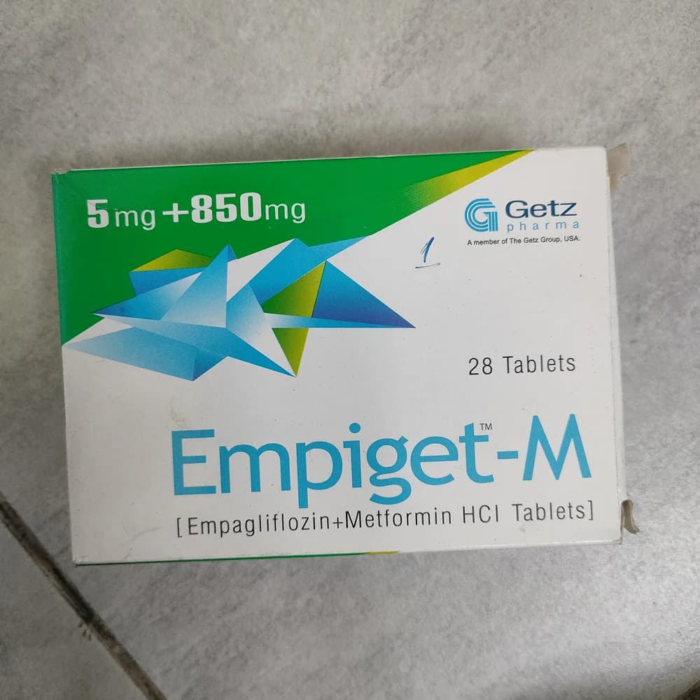 Empiget-M 5 mg / 850 mg