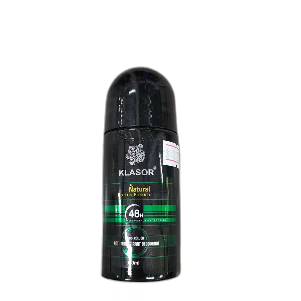 Klasor Natural Extra Fresh Roll On Antiperspirant Deodorant 60 ml