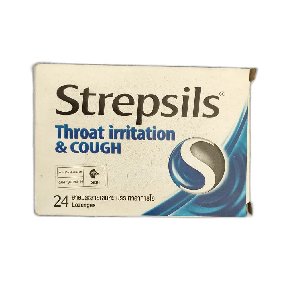 Strepsils Throat Irritation & Cough 15 mg