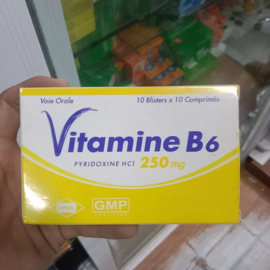 Vitamine B6 Pyridoxine hydrochloride 250 mg tablets