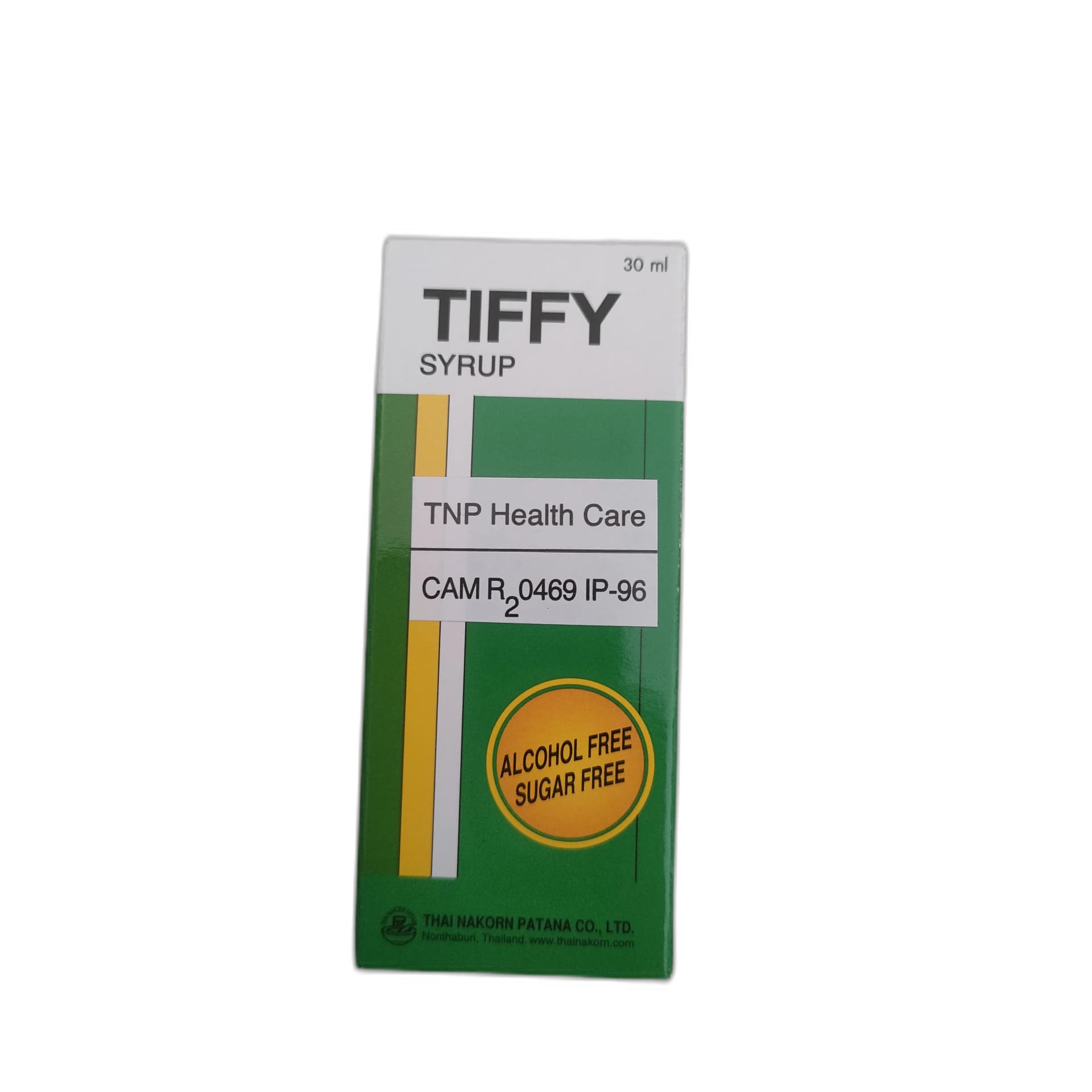Tiffy Syrup 120 mg / 1 mg per 5 mL