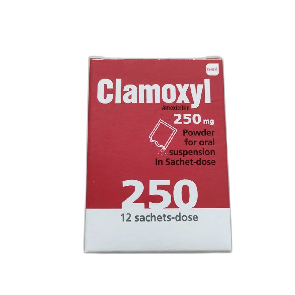 Clamoxyl 250 mg Sachet 250 mg
