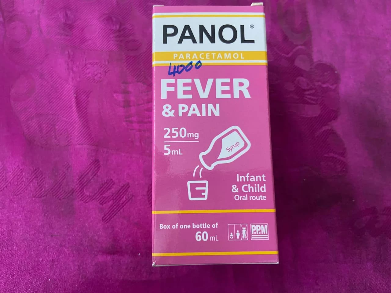 Panol 250mg/5ml