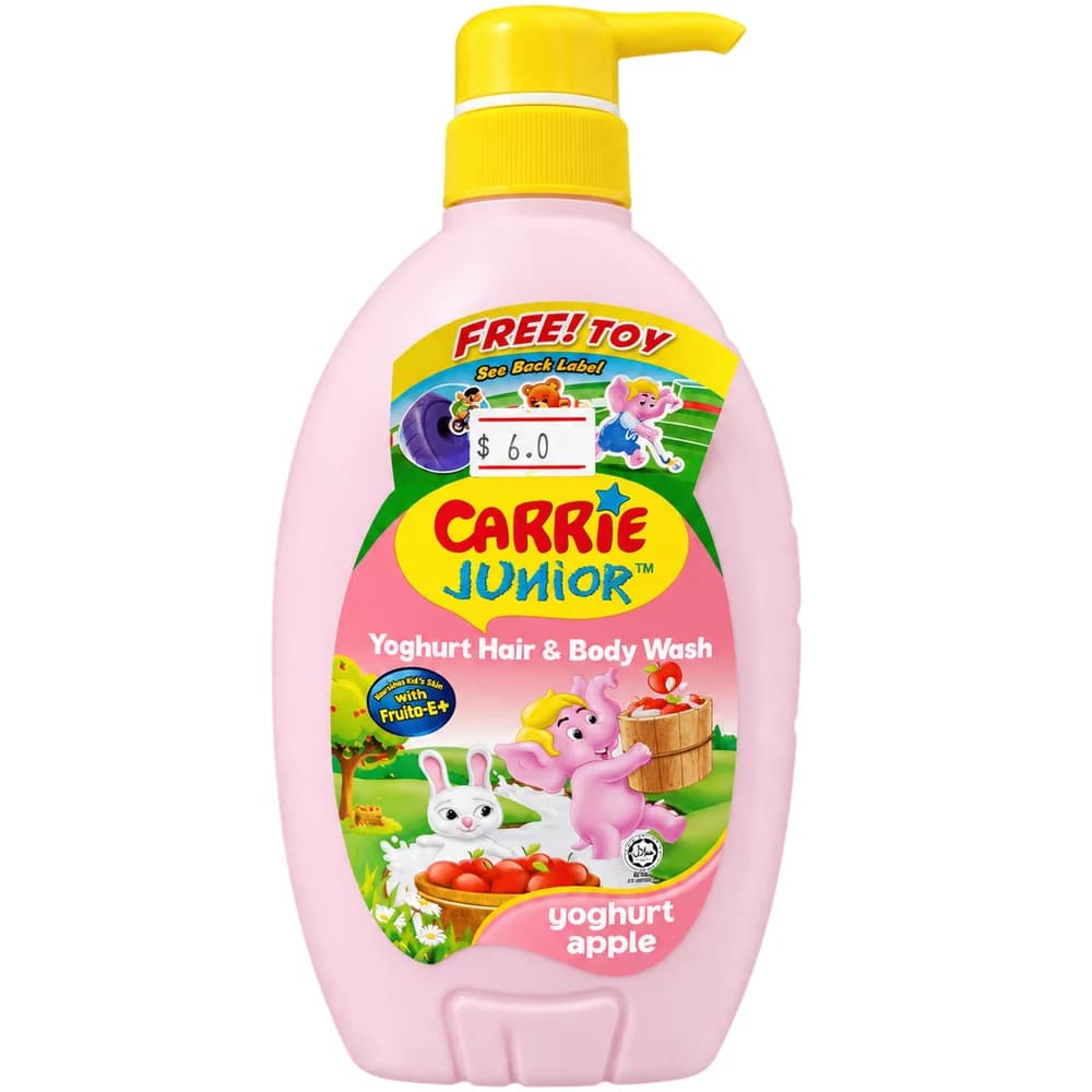 Carrie Junior Yoghurt Apple Hair & Body Wash 700 g