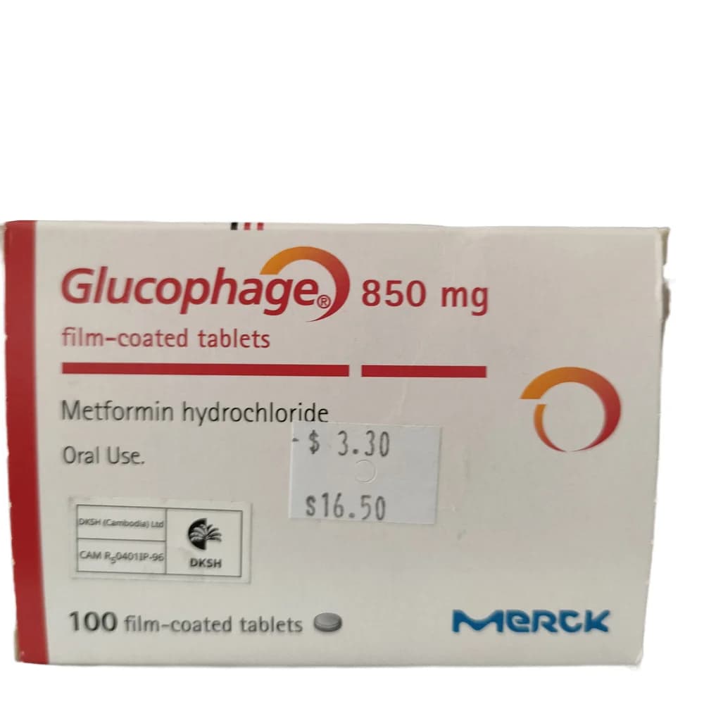 Glucophage 850 mg