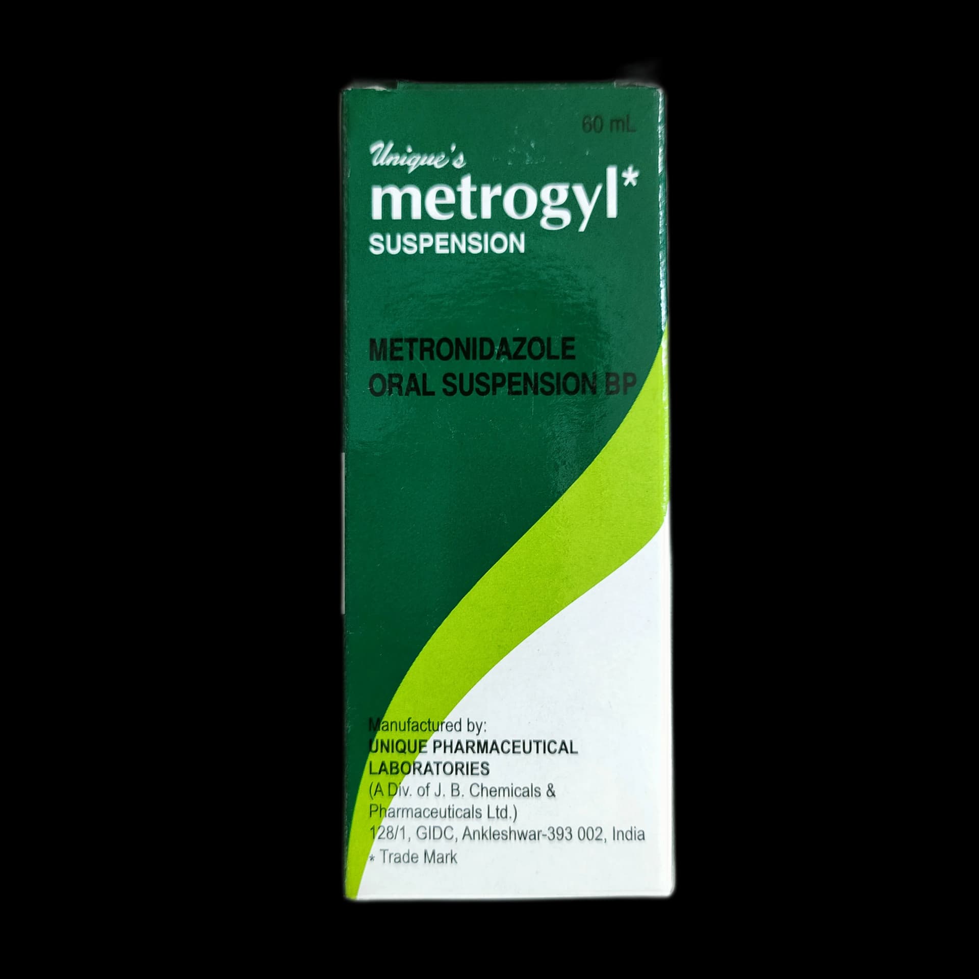 Metrogyl Suspension 200mg/5ml