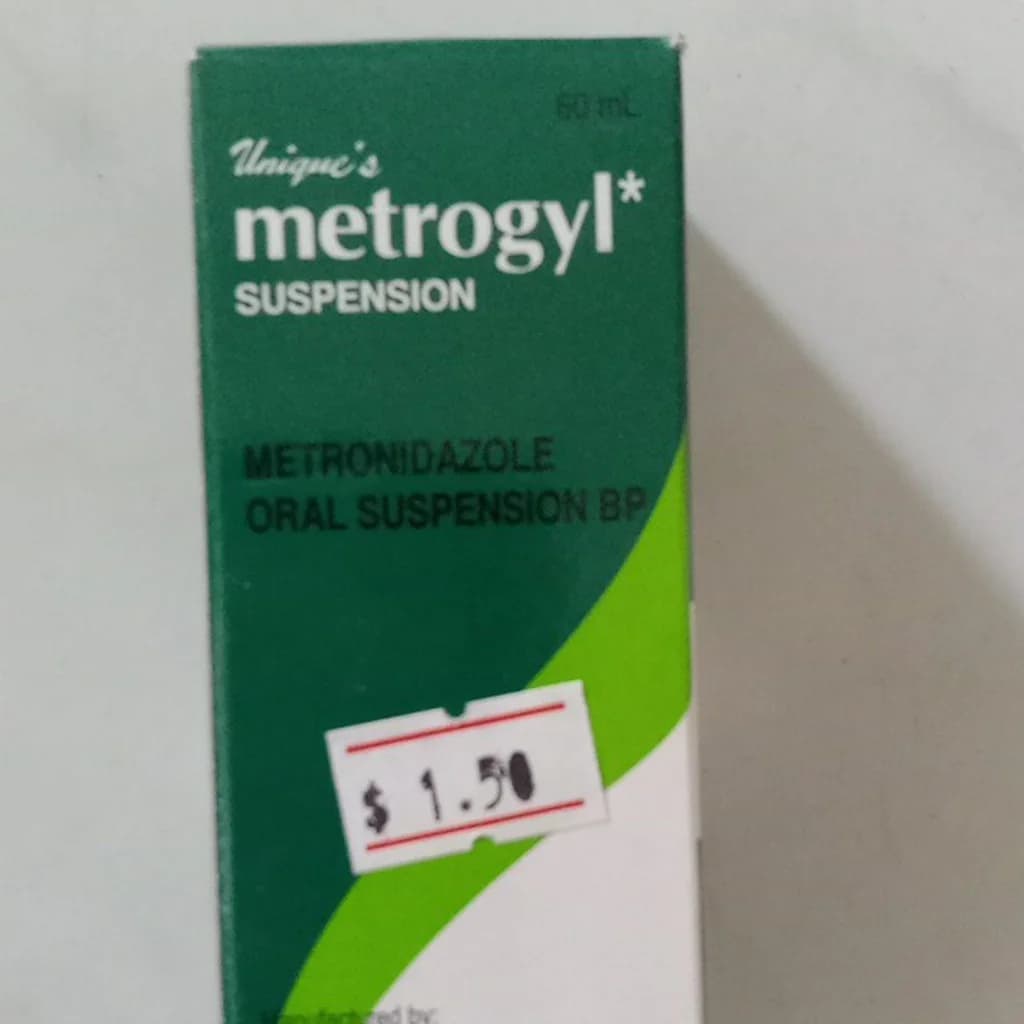 Metrogyl® Suspension Not available
