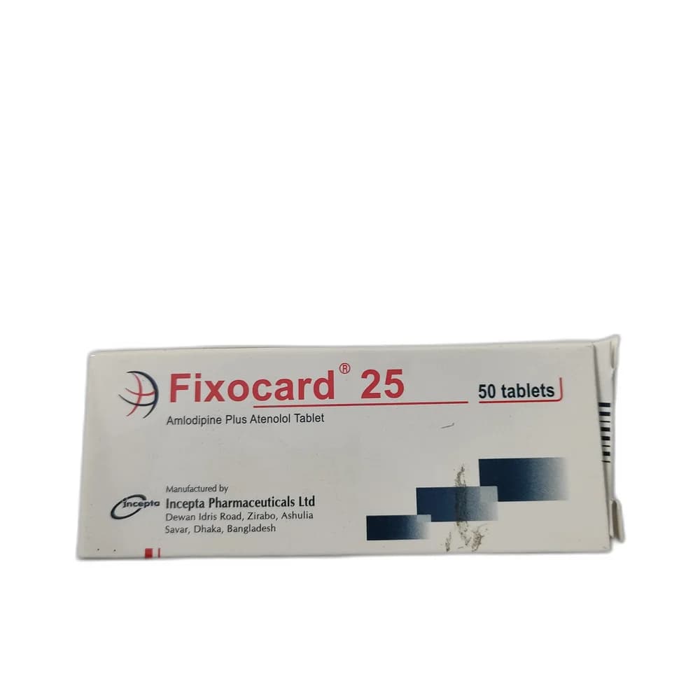 Fixocard 5 mg / 25 mg