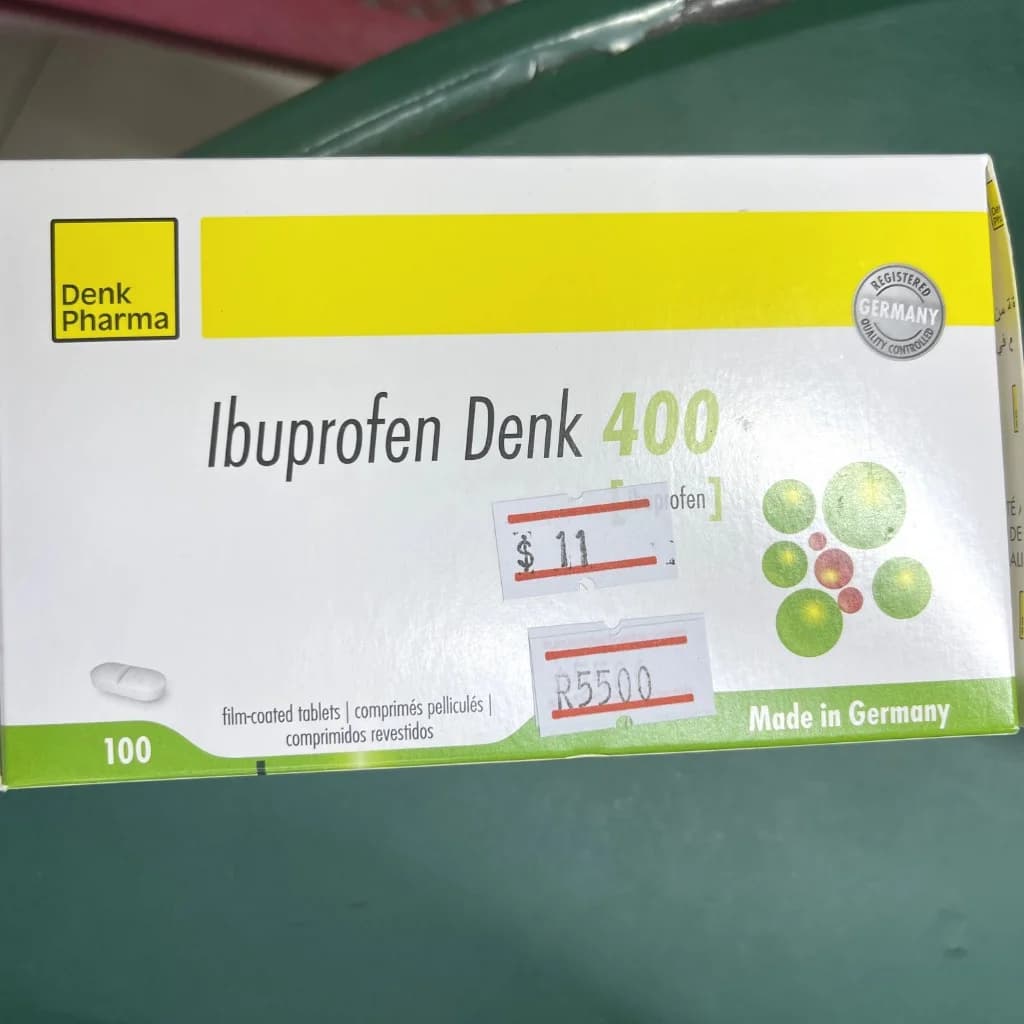 Ibuprofen Denk 400 400mg