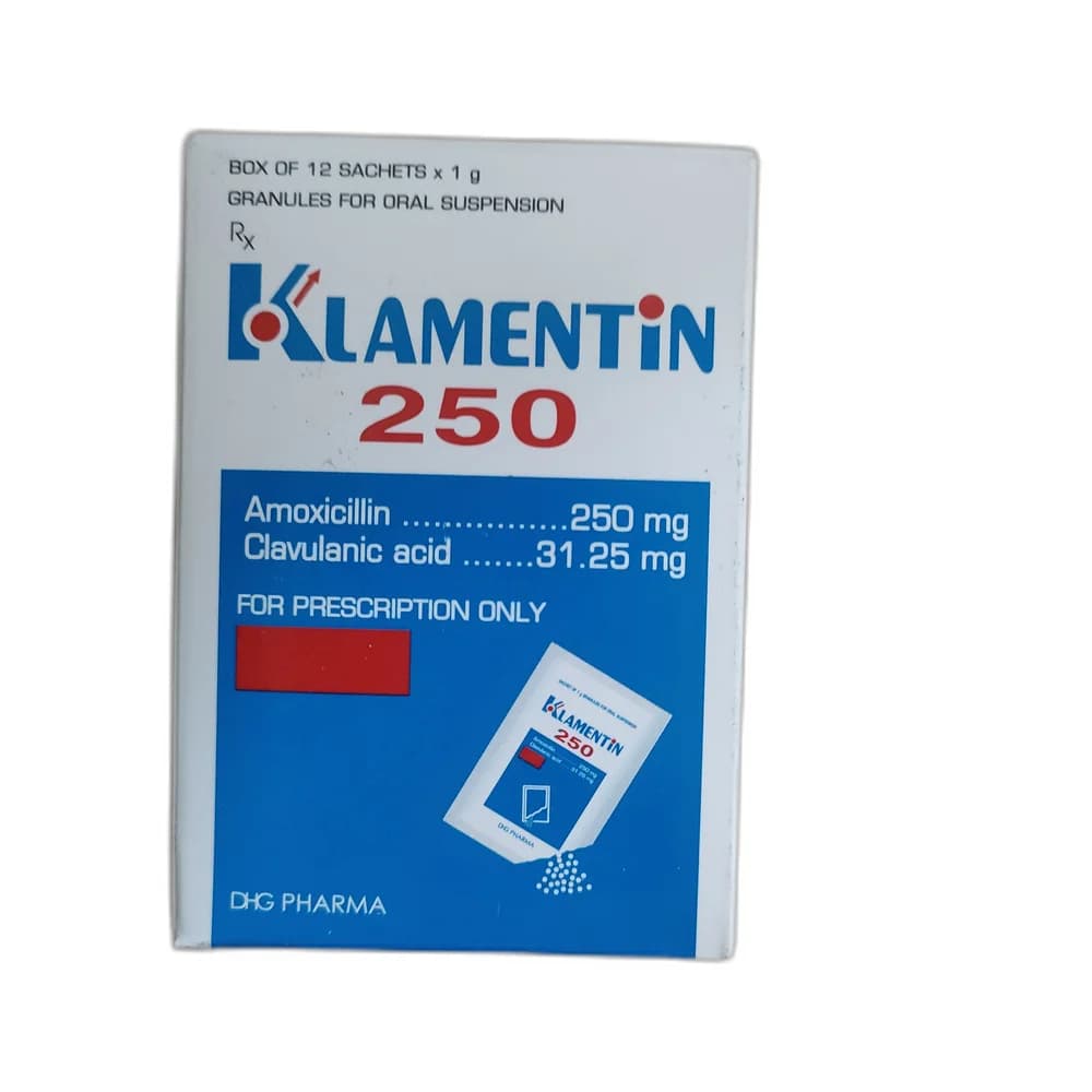 Klamentin 250 mg / 31.25 mg