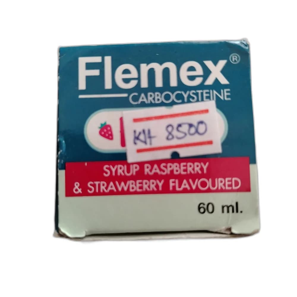 Flemex Carbocysteine 250mg per 5 mL