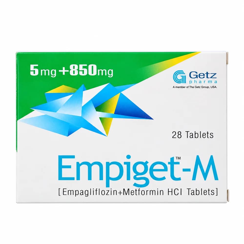 Empiget-M 5 mg / 850 mg