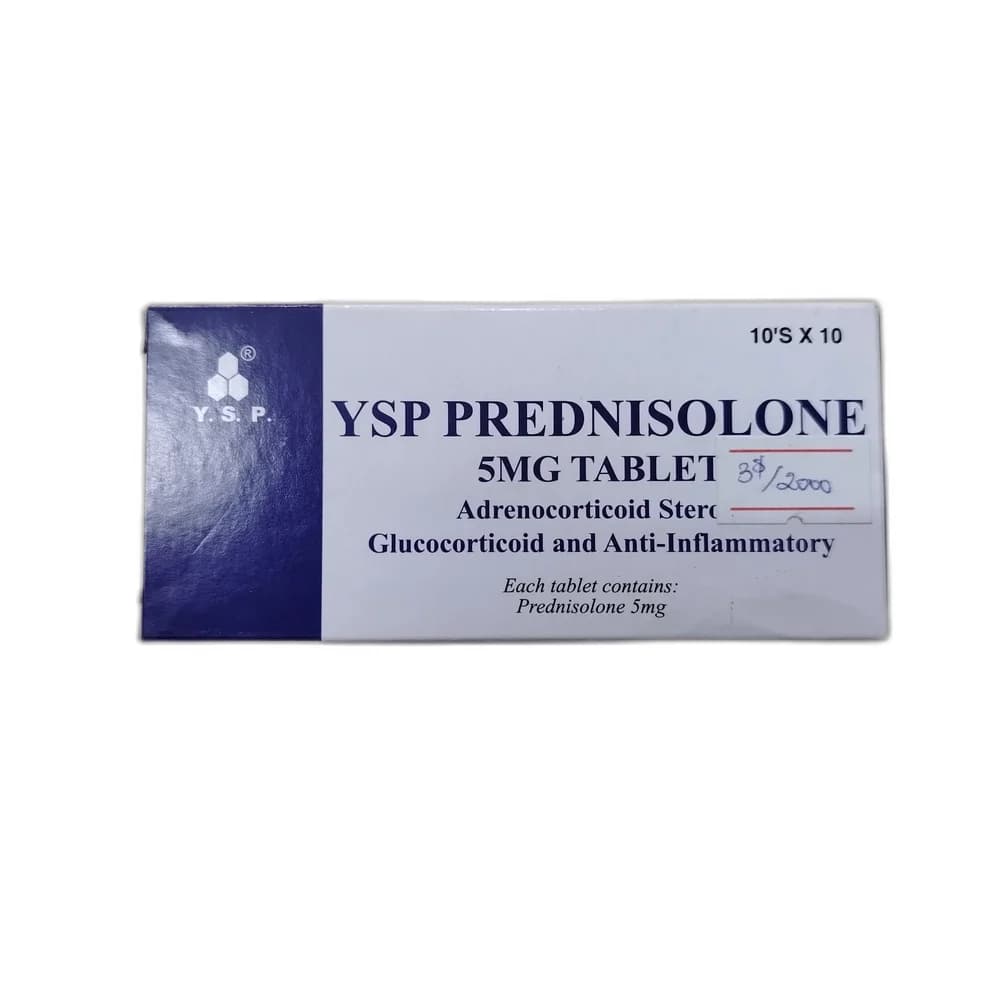 YSP Prednisolone 5 mg