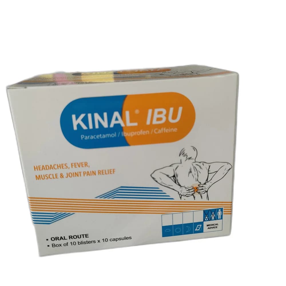 KINAL IBU 325 mg / 200 mg / 30 mg per capsule