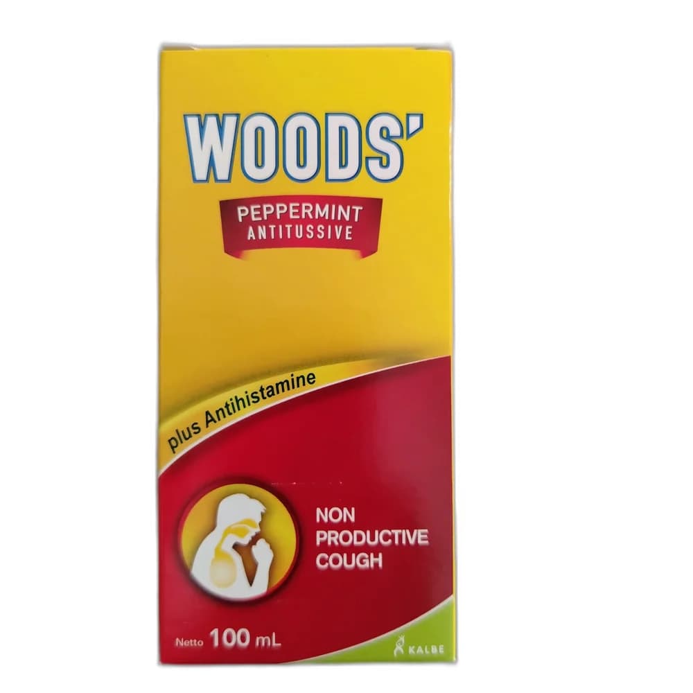 Woods' Peppermint Antitussive 7.5mg / 12.5mg per 5 mL