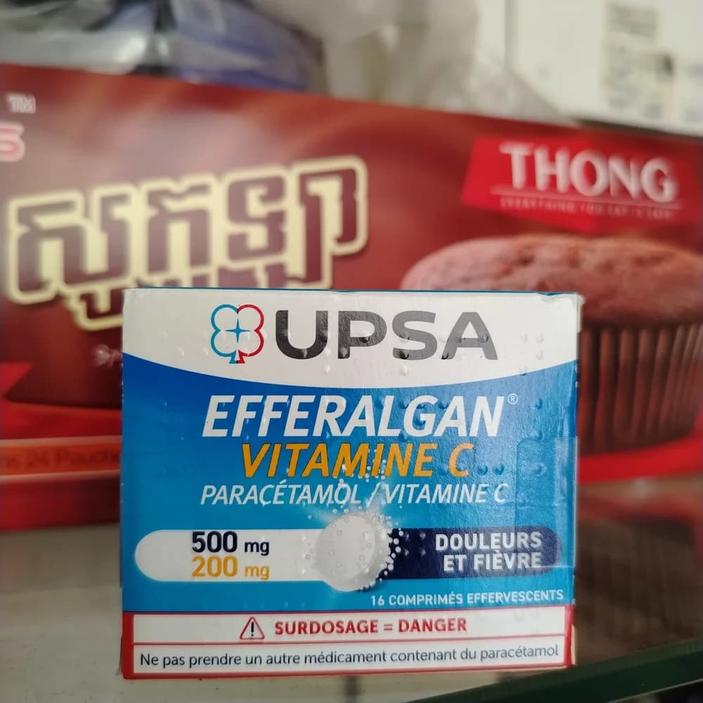 Efferalgan Vitamine C 500 mg / 200 mg