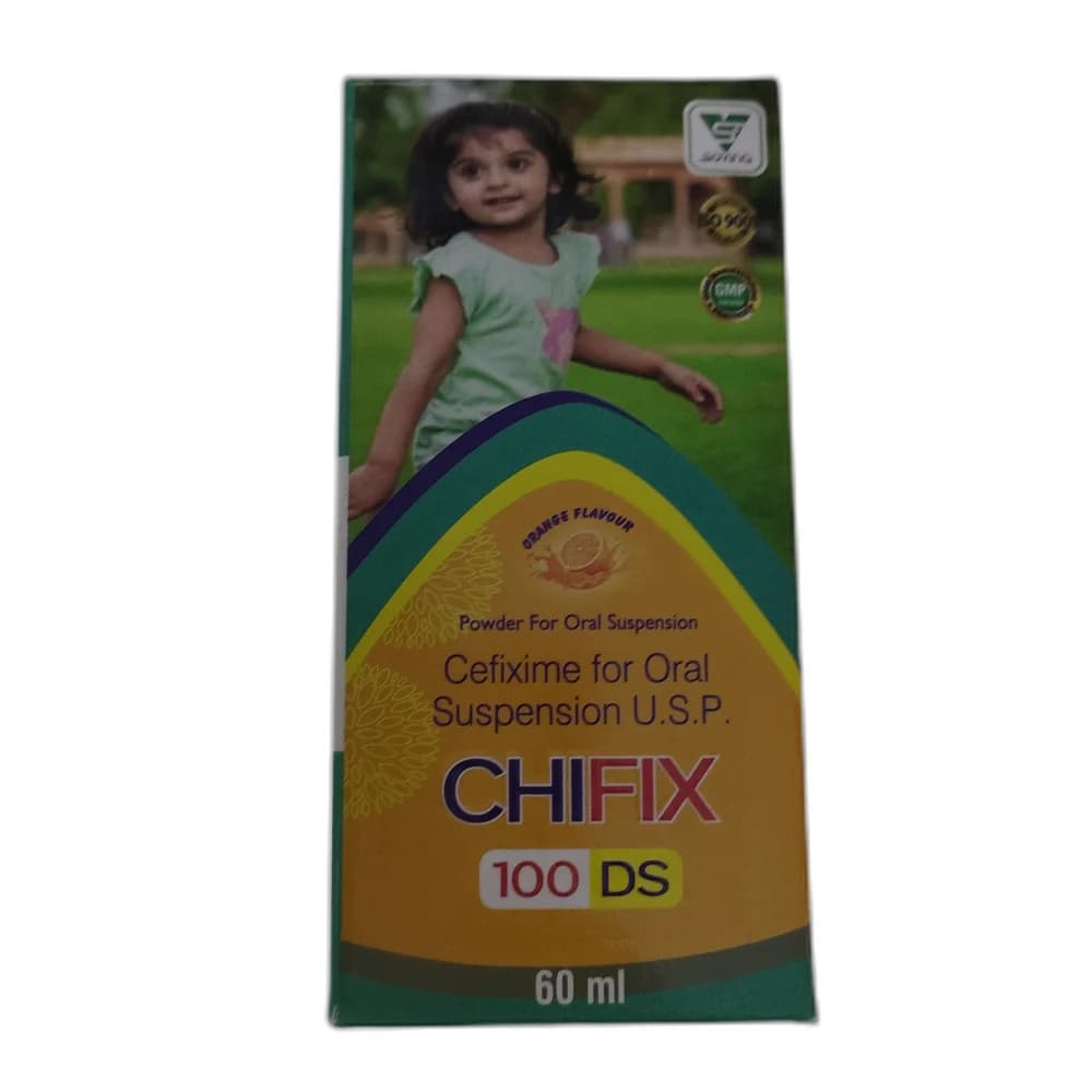 Chifix 100 DS 100 mg Cefixime per 5 ml