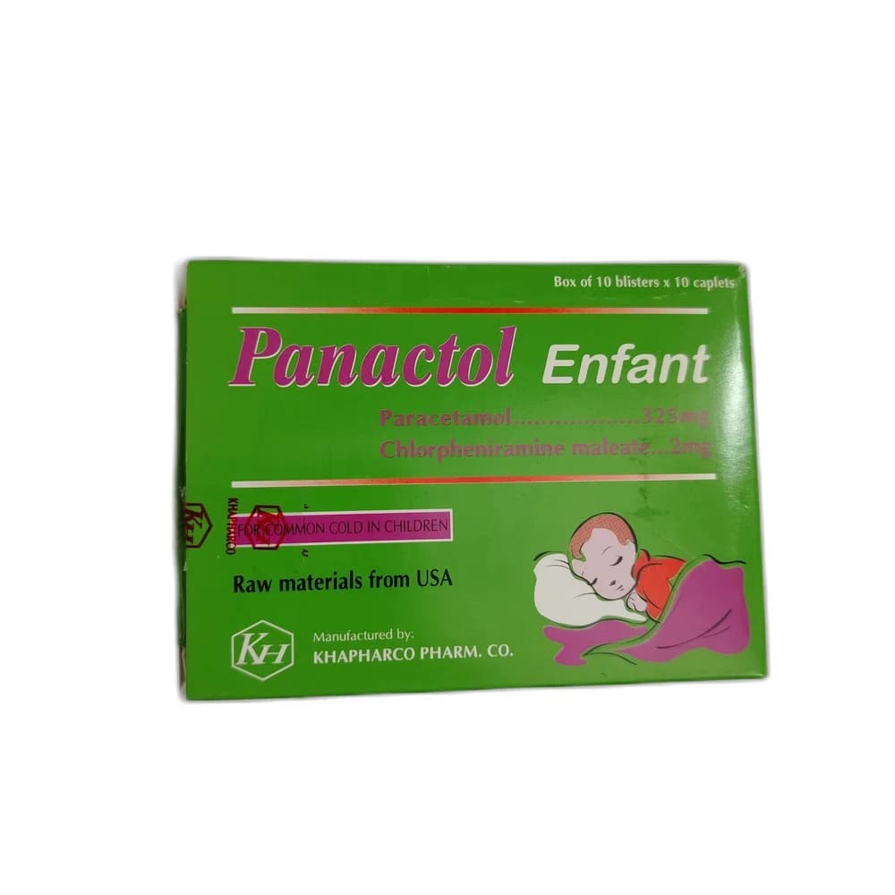 Panactol Enfant 325 mg / 2 mg