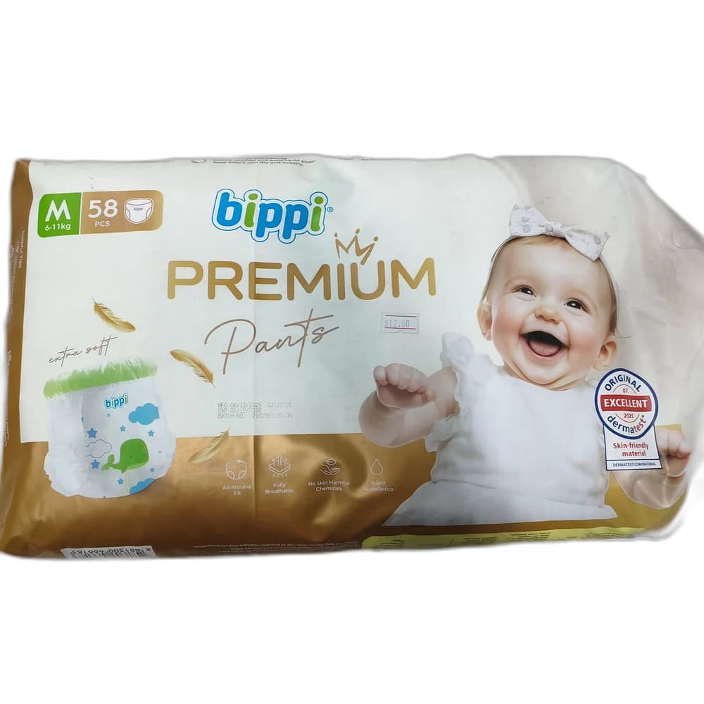 Bippi Premium Pants M, 6–11 kg