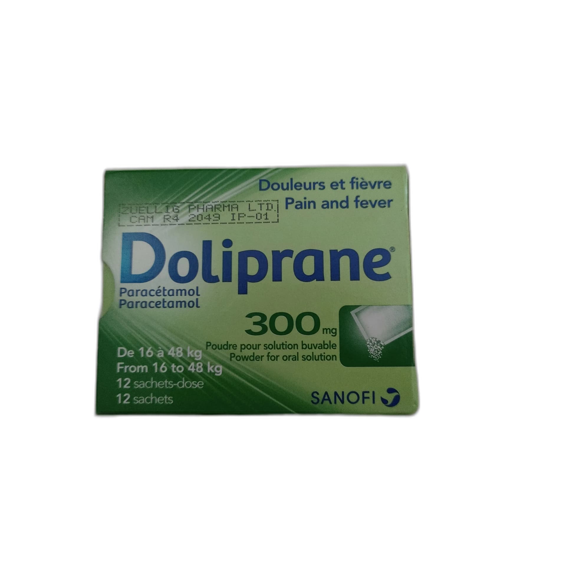 Doliprane 300 mg