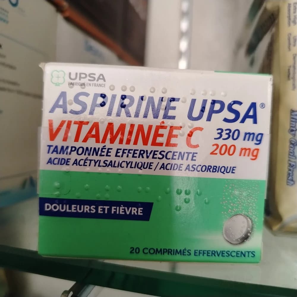 Aspirine UPSA VitaminΓ©e C 330 mg / 200 mg