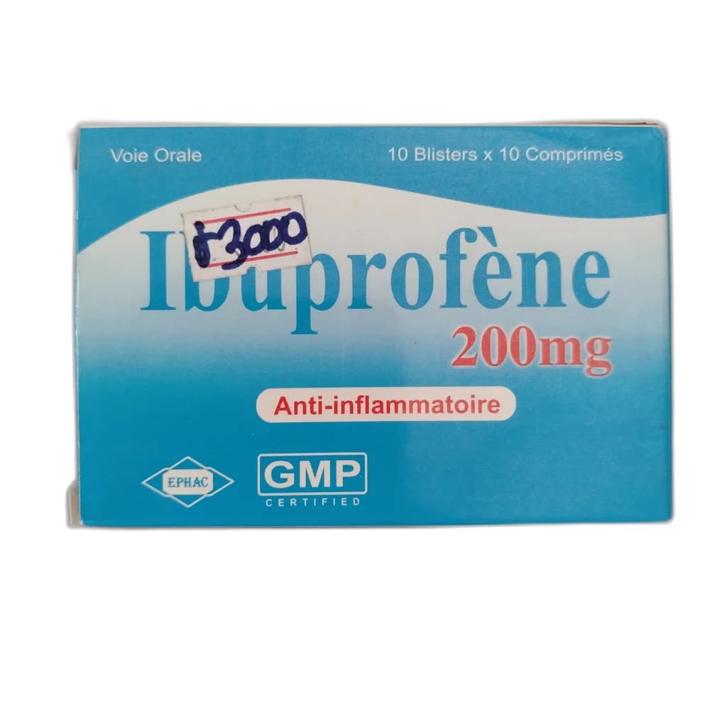 Ibuprofène 200 mg