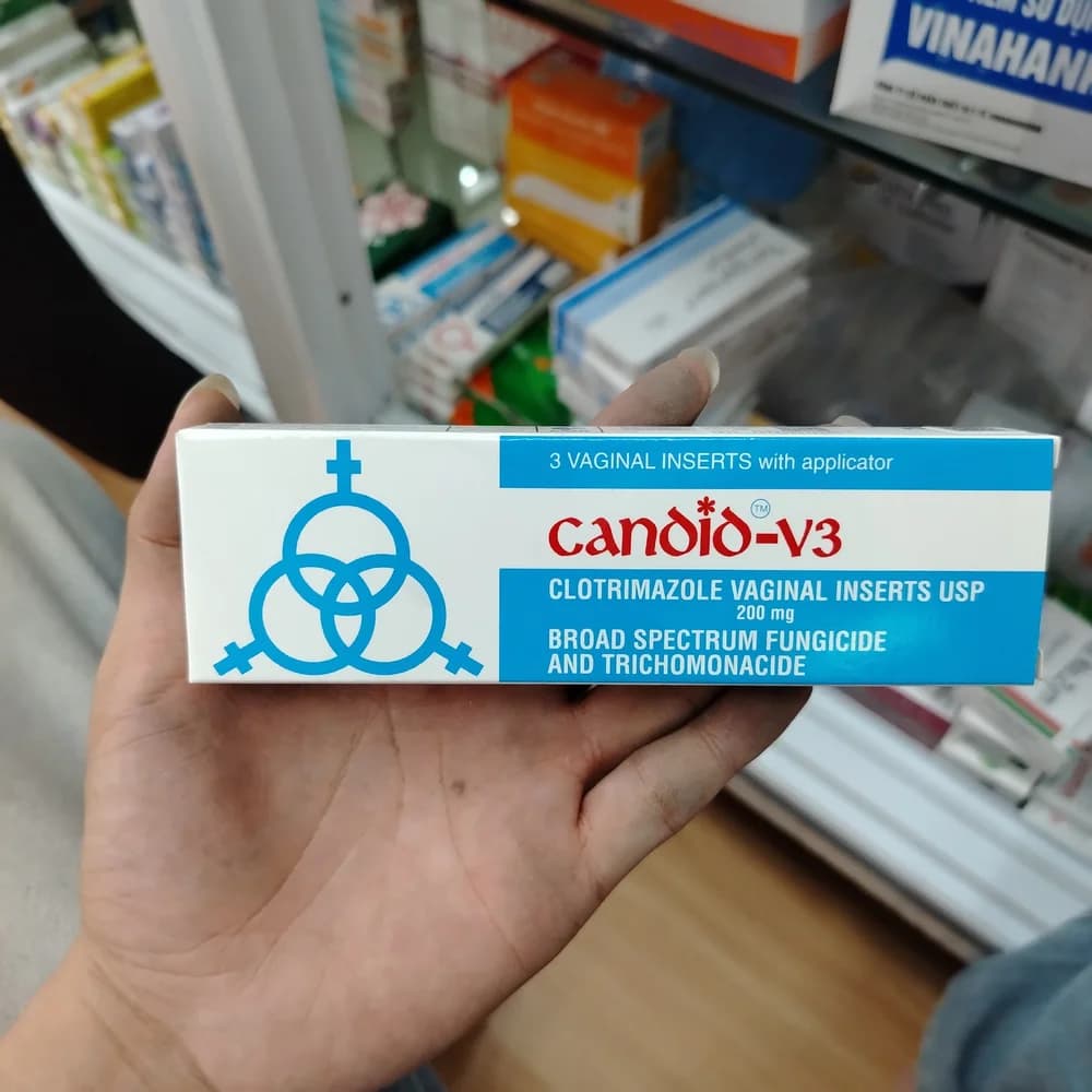 Candid-V3 Clotrimazole USP 200 mg vaginal tablet