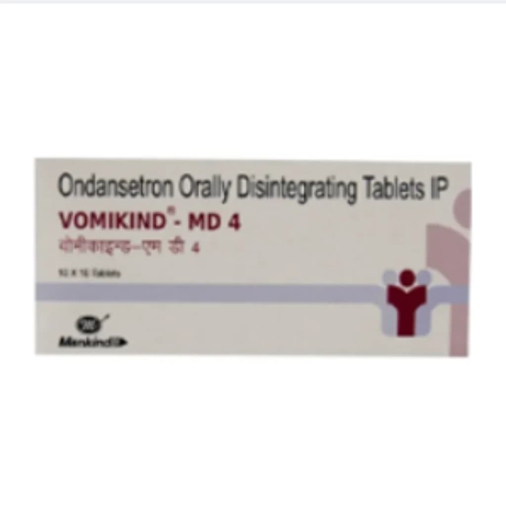Vomikind-MD 4 tablet (Ondansetron 4mg) 4mg