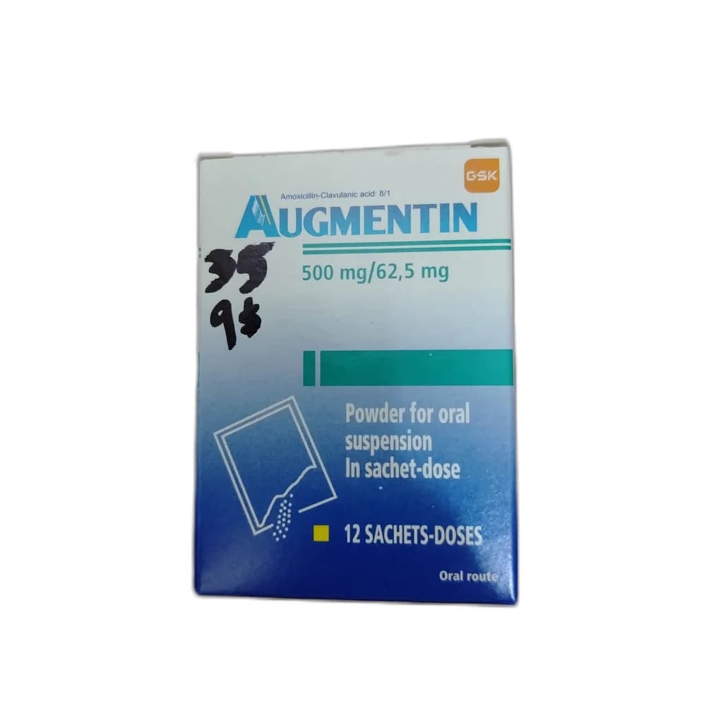 Augmentin 500 mg / 62.5 mg