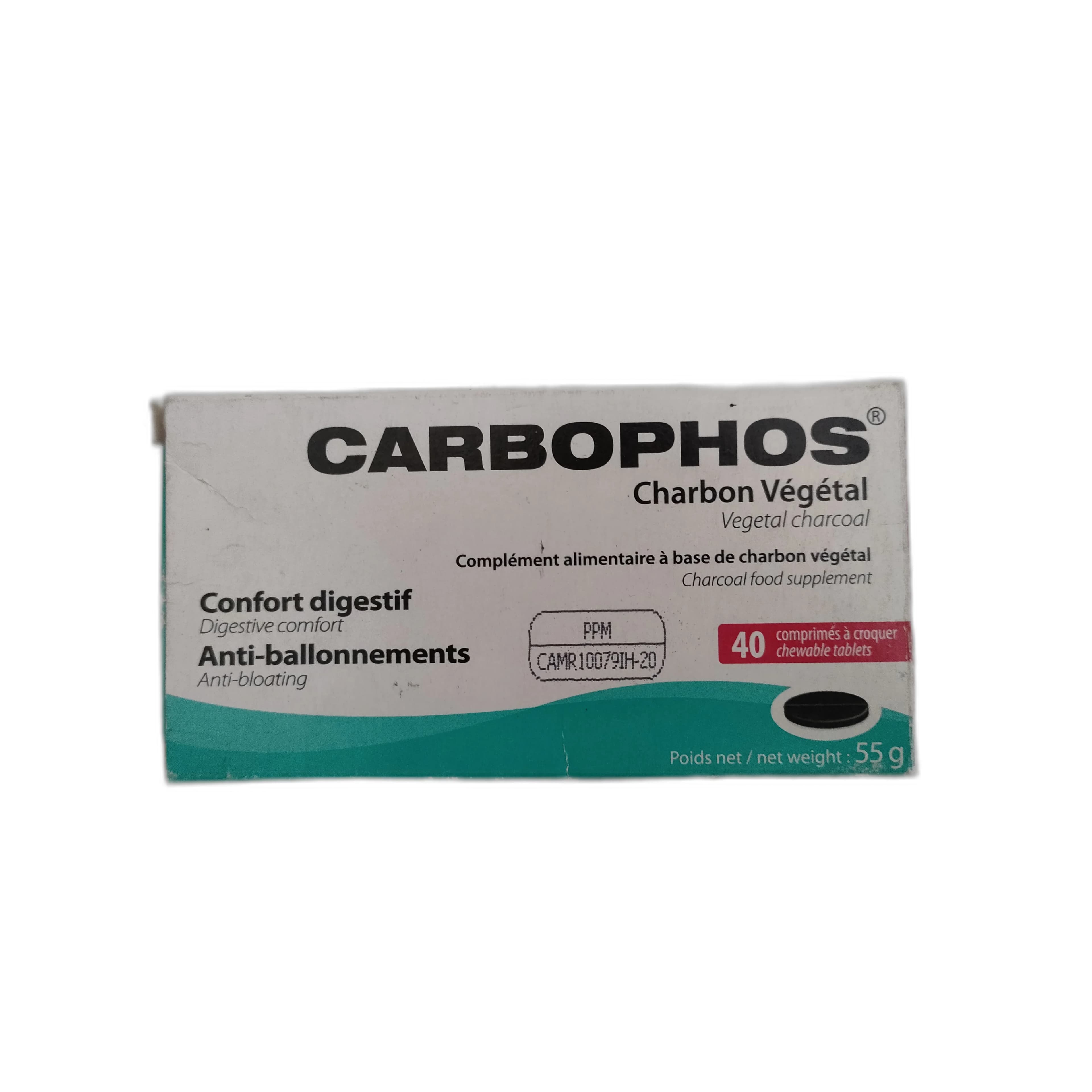 CARBOPHOS 1.2 g per 3 tablets - PONLEU DOUNG DARA PHARMACY
