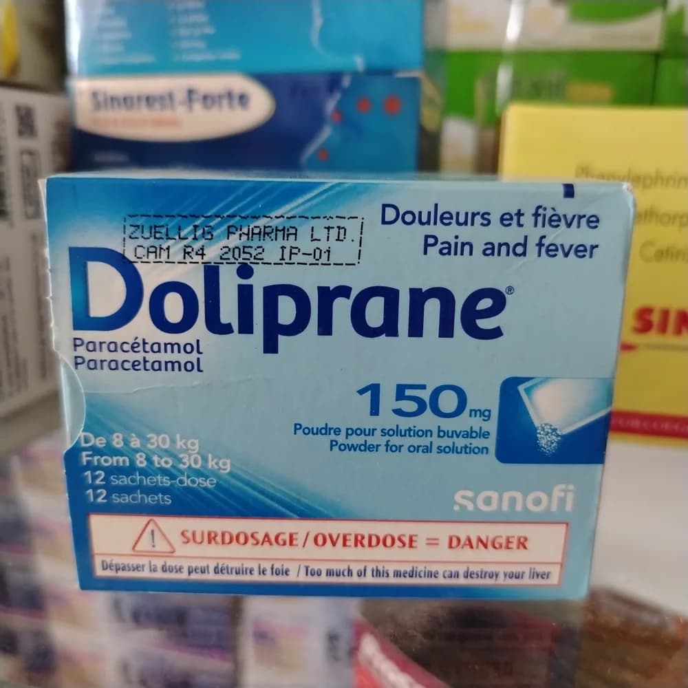 Doliprane 150 (Sachet) 150 mg