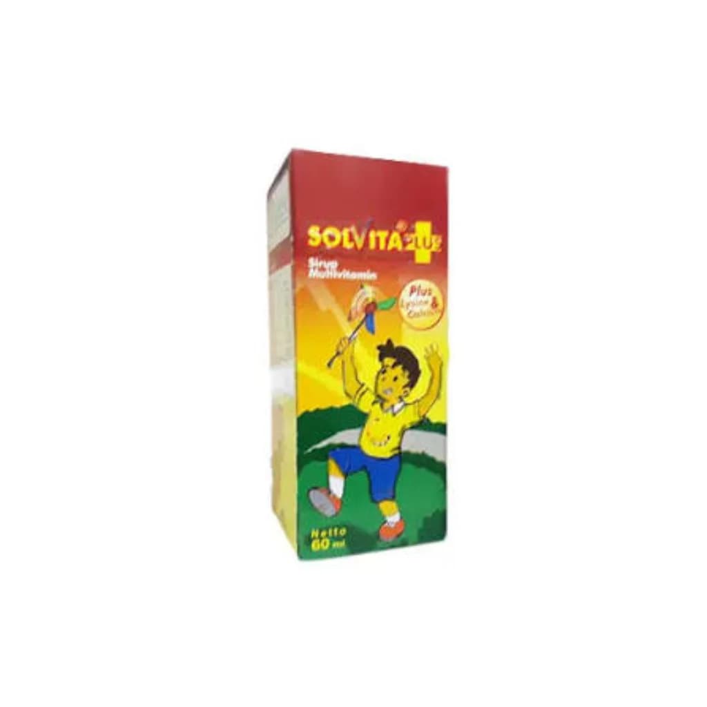 Solvita Plus Multivitamin syrup with lysine and calcium