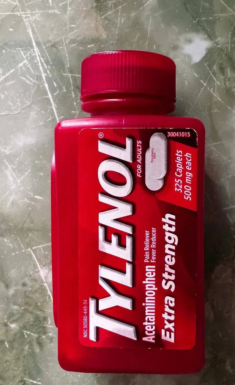 Tylenol Extra Strength Acetaminophen 500mg