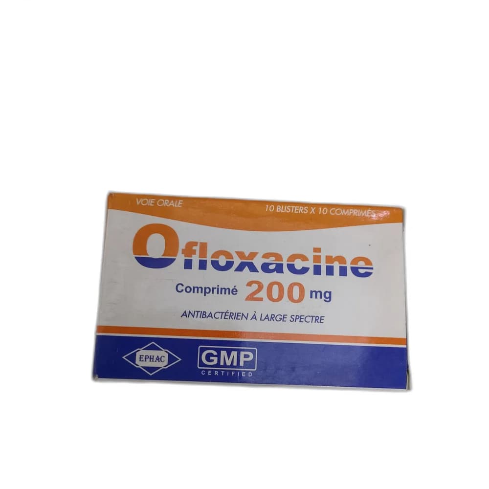 Ofloxacine 200 mg