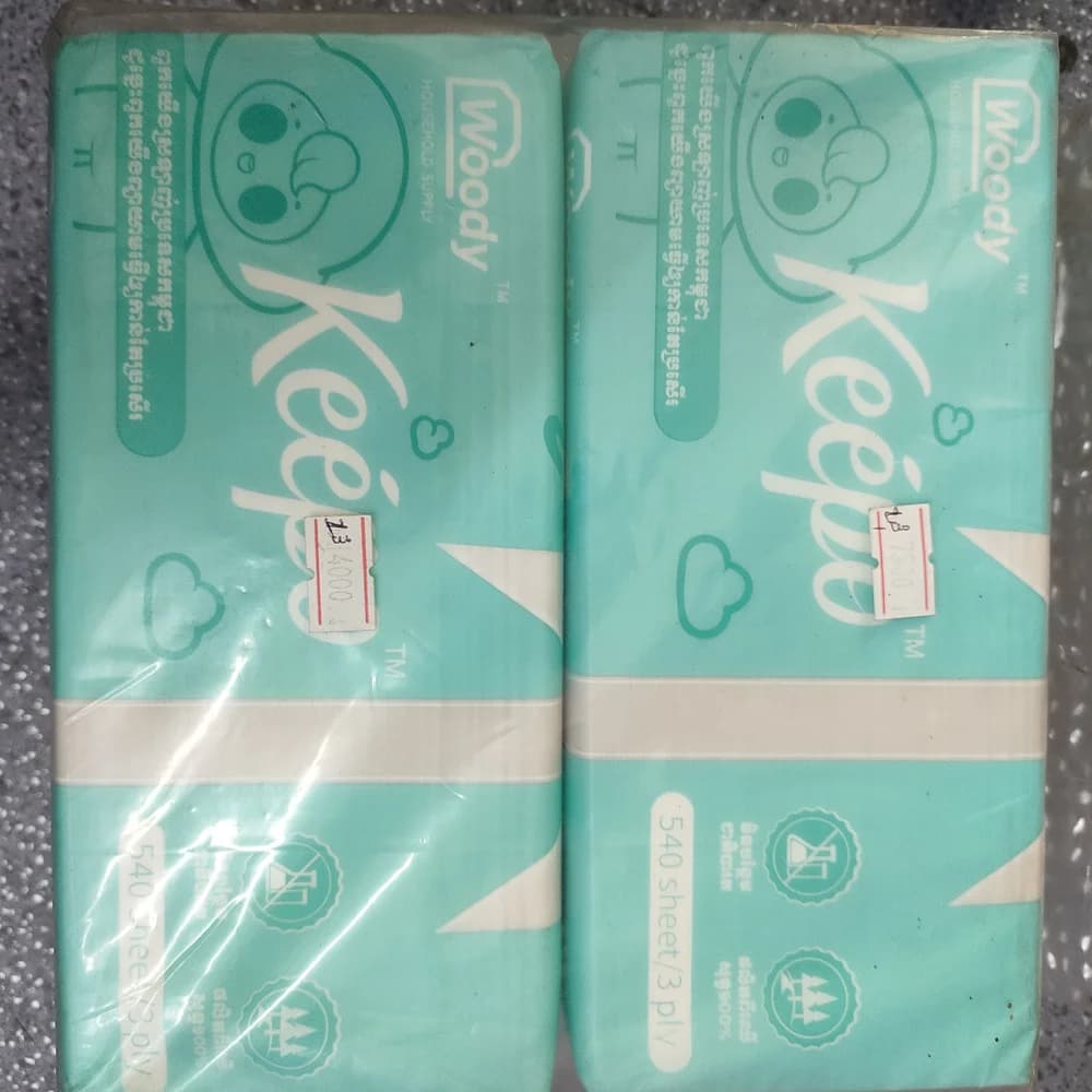 Keepo Premium Plus Tissue Not available