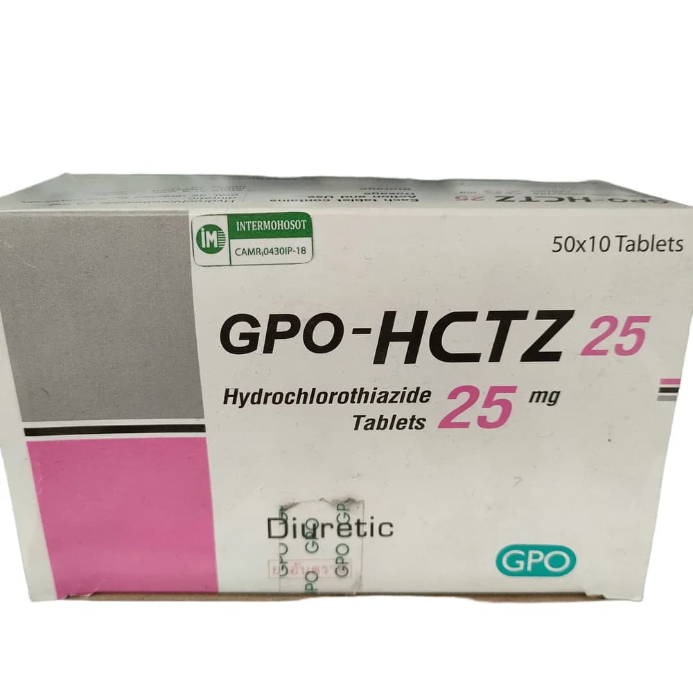 GPO-HCTZ 25 25 mg