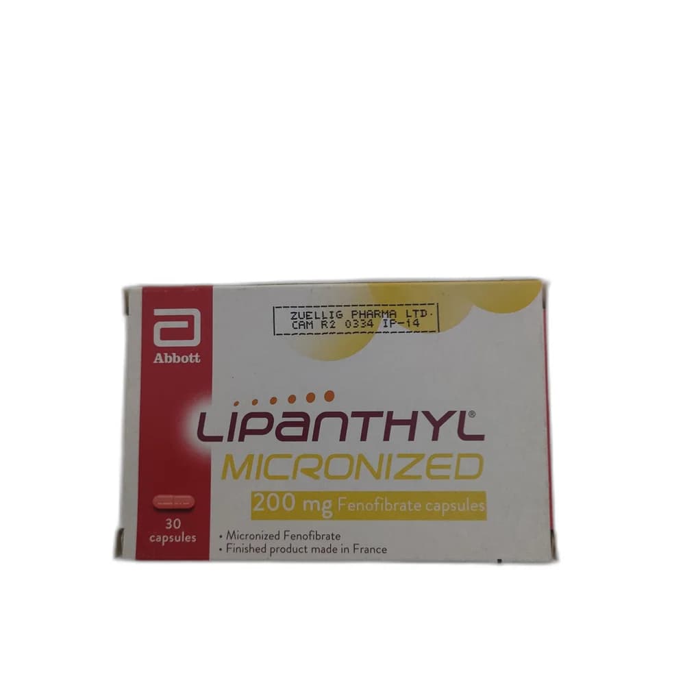 Lipanthyl Micronized 200 mg