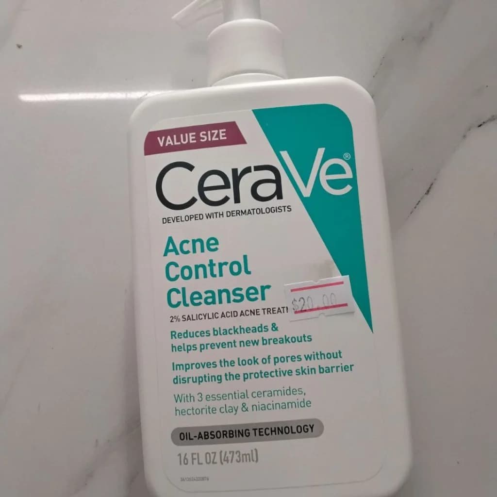 CeraVe Acne Control Cleanser 2% Salicylic Acid
