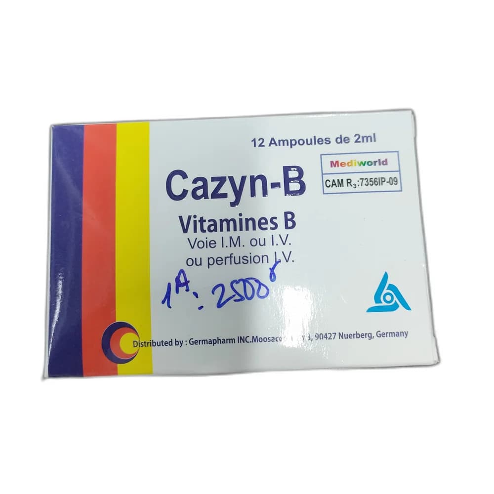 Cazyn-B Vitamins B Injectable Solution 2 ml