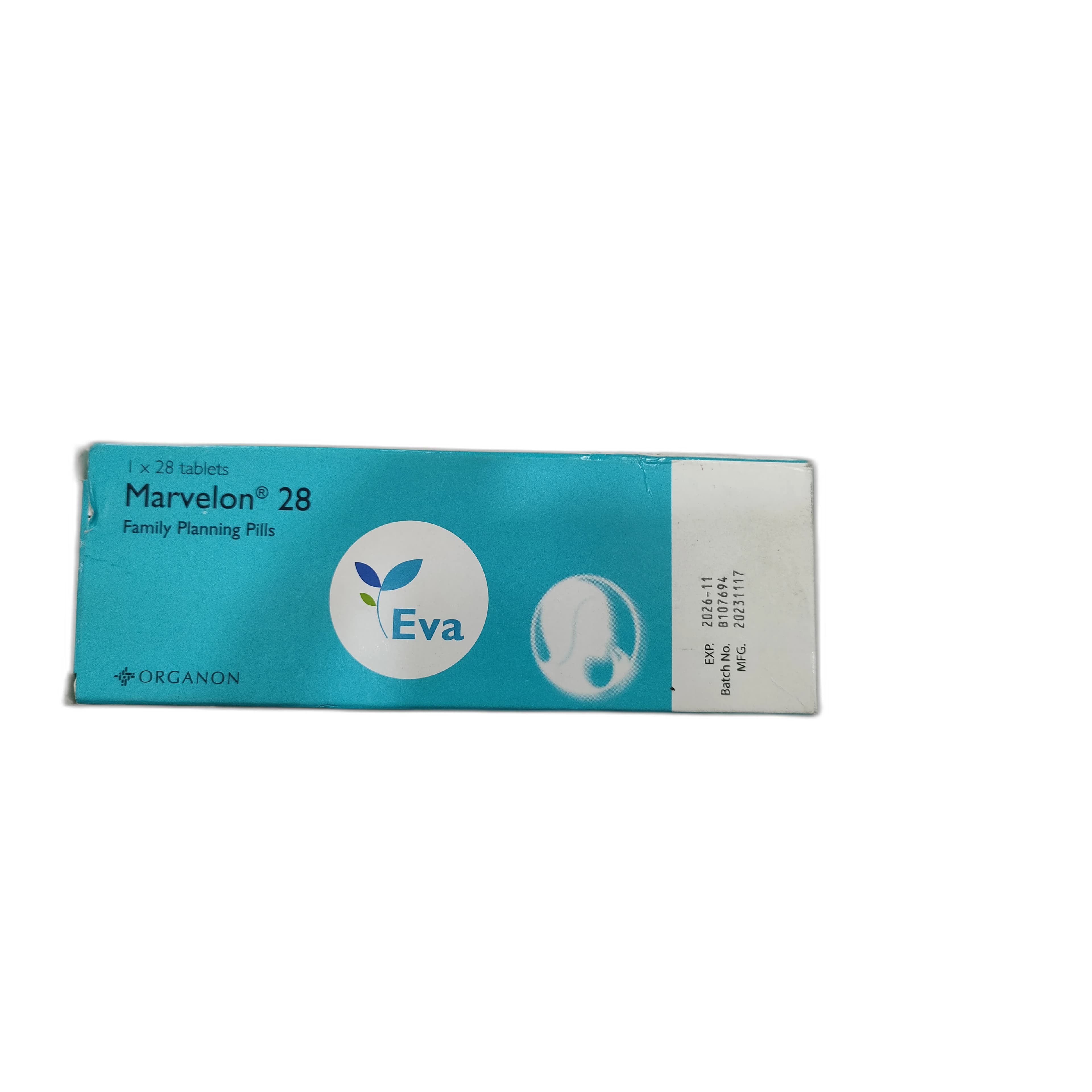 Marvelon 28 0.150 mg desogestrel / 0.030 mg ethinylestradiol