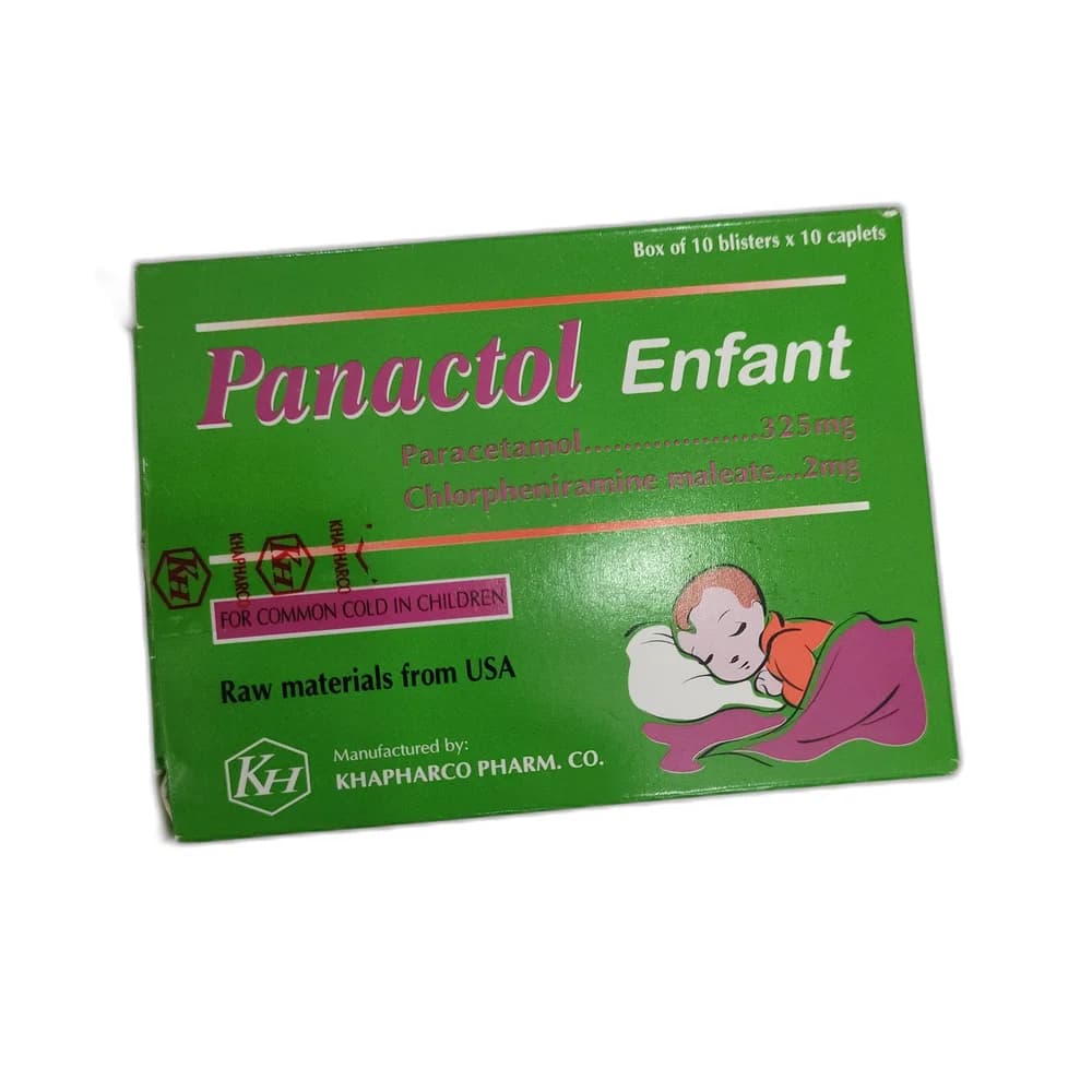 Panactol Enfant 325 mg / 2 mg
