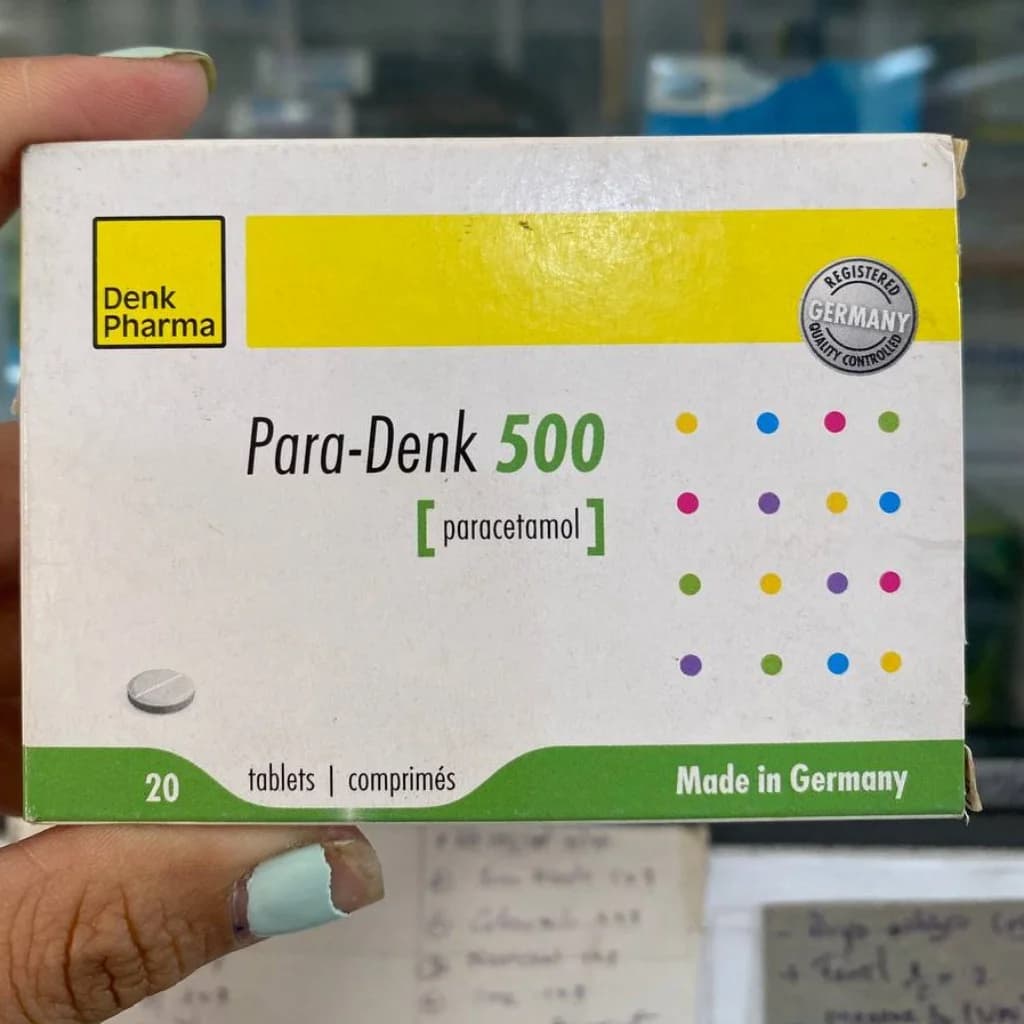PARA-DENK 500 Paracetamol 500 mg