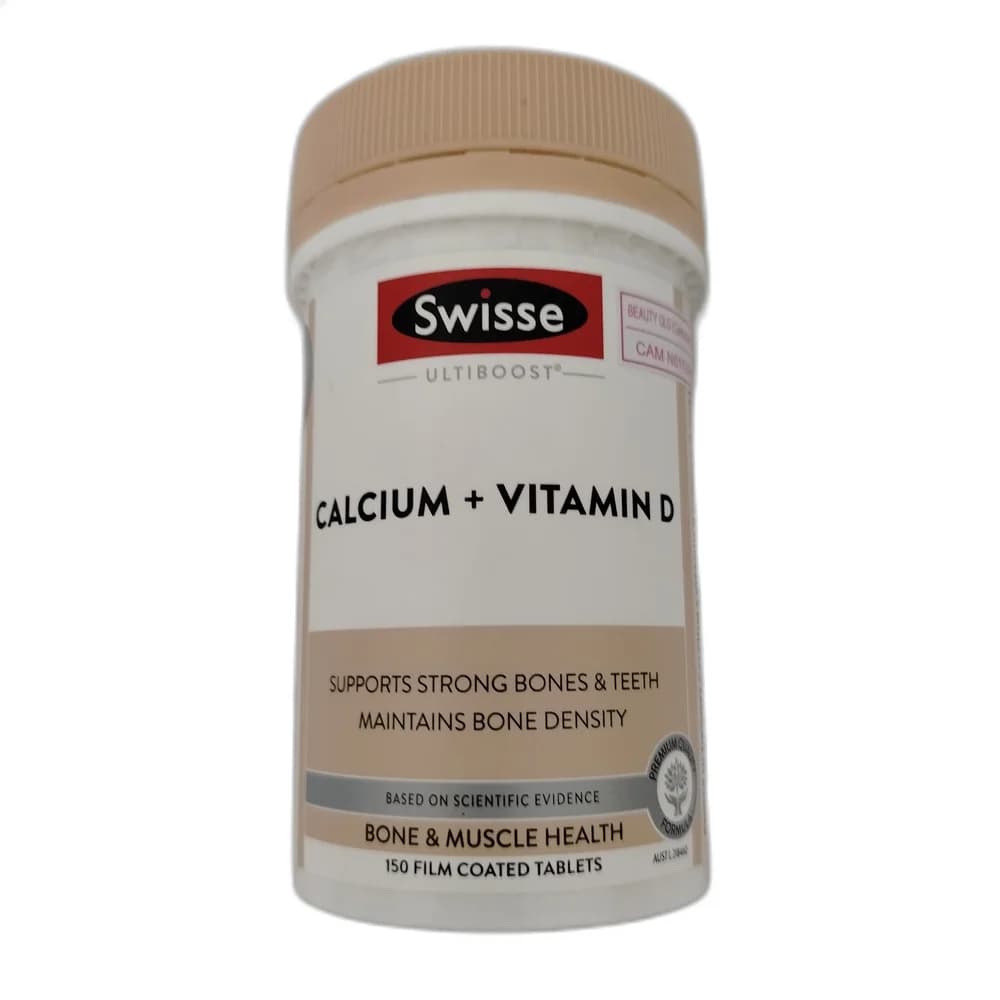 Swisse Ultiboost Calcium + Vitamin D