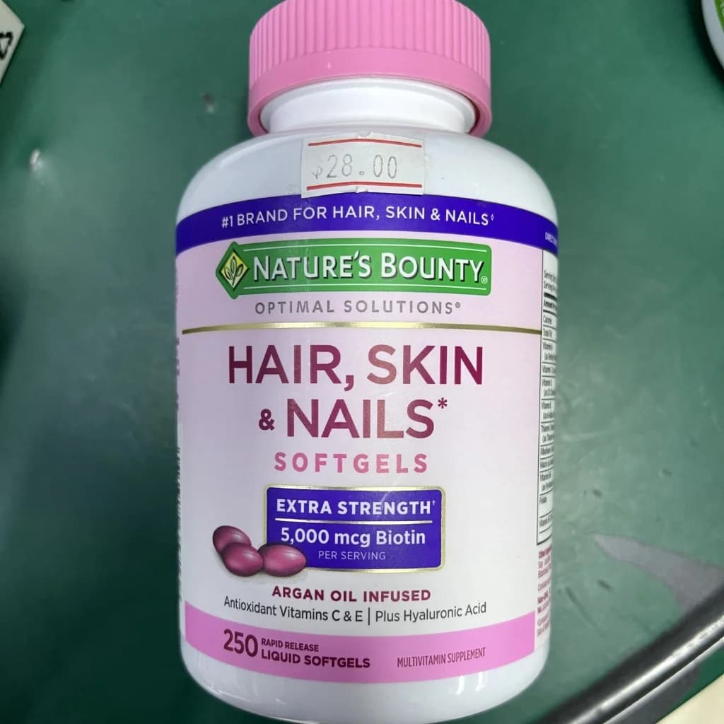 Hair, Skin & Nails Not available