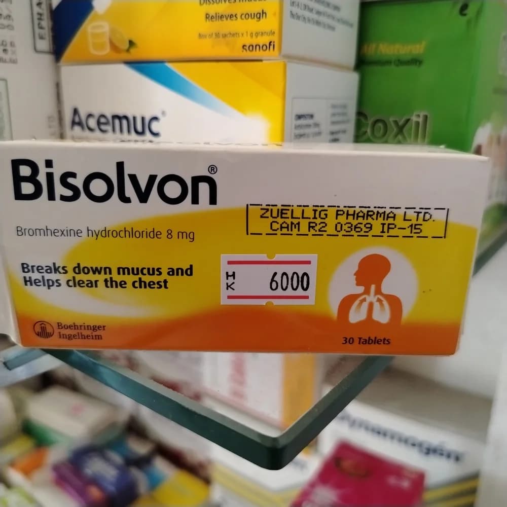 Bisolvon 8 mg