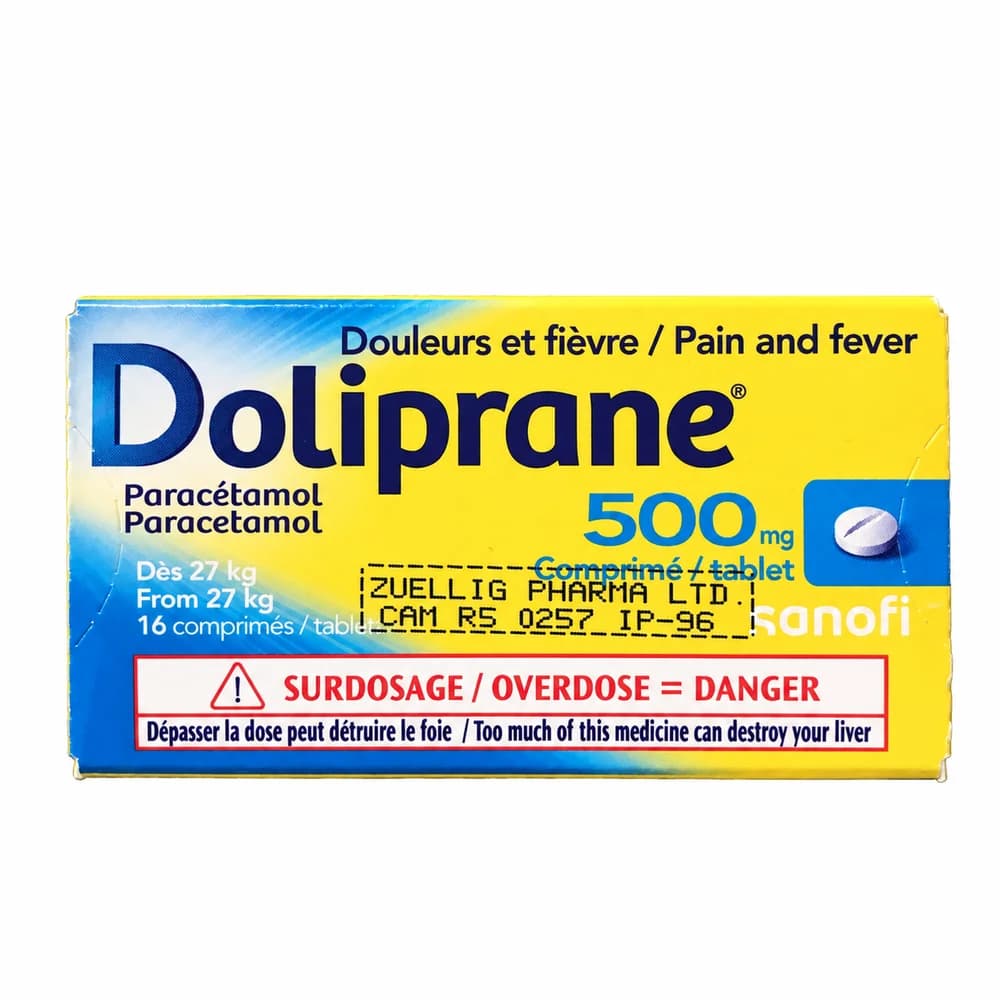 Doliprane 500 mg