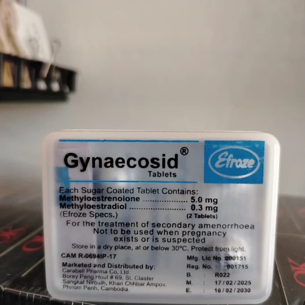 Gynaecosid 5 mg / 0.3 mg