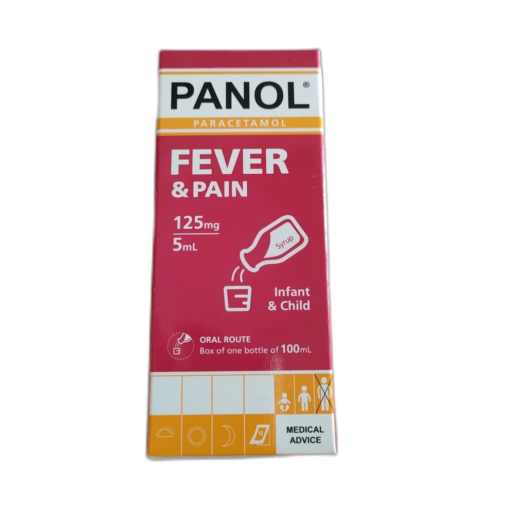 Panol Suspension 125 mg / 5 mL 125 mg / 5 mL, 100 mL