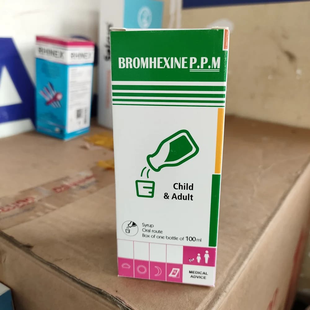 Bromhexine P.P.M 4 mg/5 mL